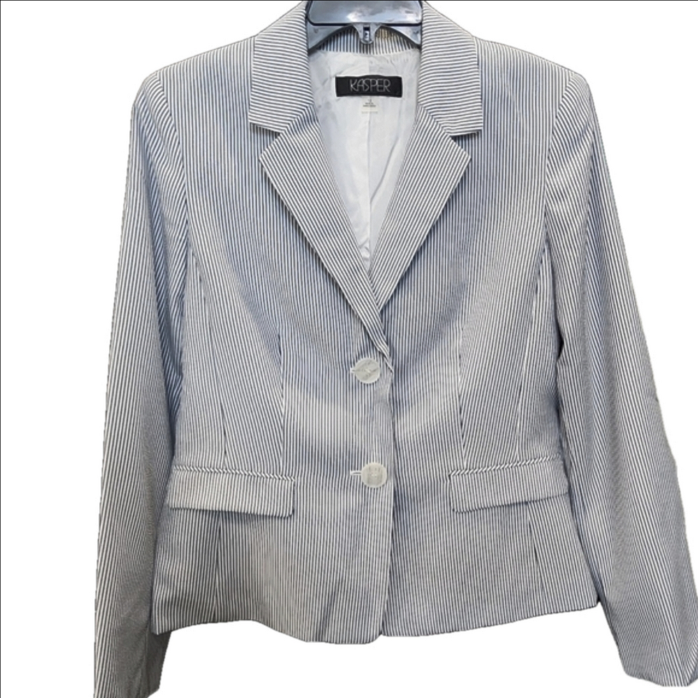 KASPER PIN STRIPED JACKET